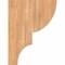Ekena Millwork Ridgewood Smooth Corbel, Western Red Cedar, 3 1/2"W x 12"D x 16"H COR04X12X16RID00SWR - alternate 2